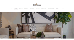 Desktop Screenshot of bluegrapestaging.com